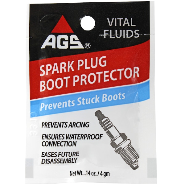 Ags Spark Plug Boot Protector Dielectric Grease, Pouch, 4 g, 100 SP1